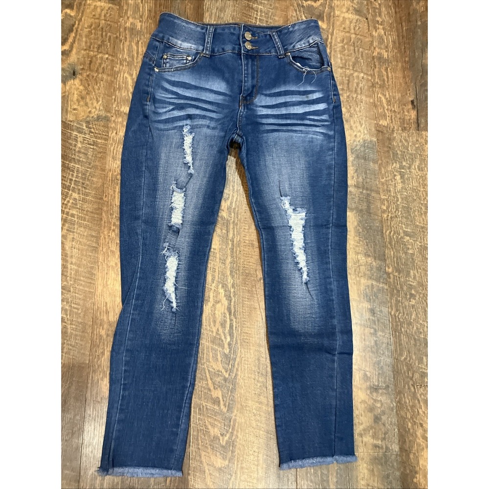 Blue Republic Skinny Jeans Distressed 9